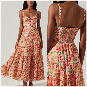 NWT Astr Tazia Maxi Dress